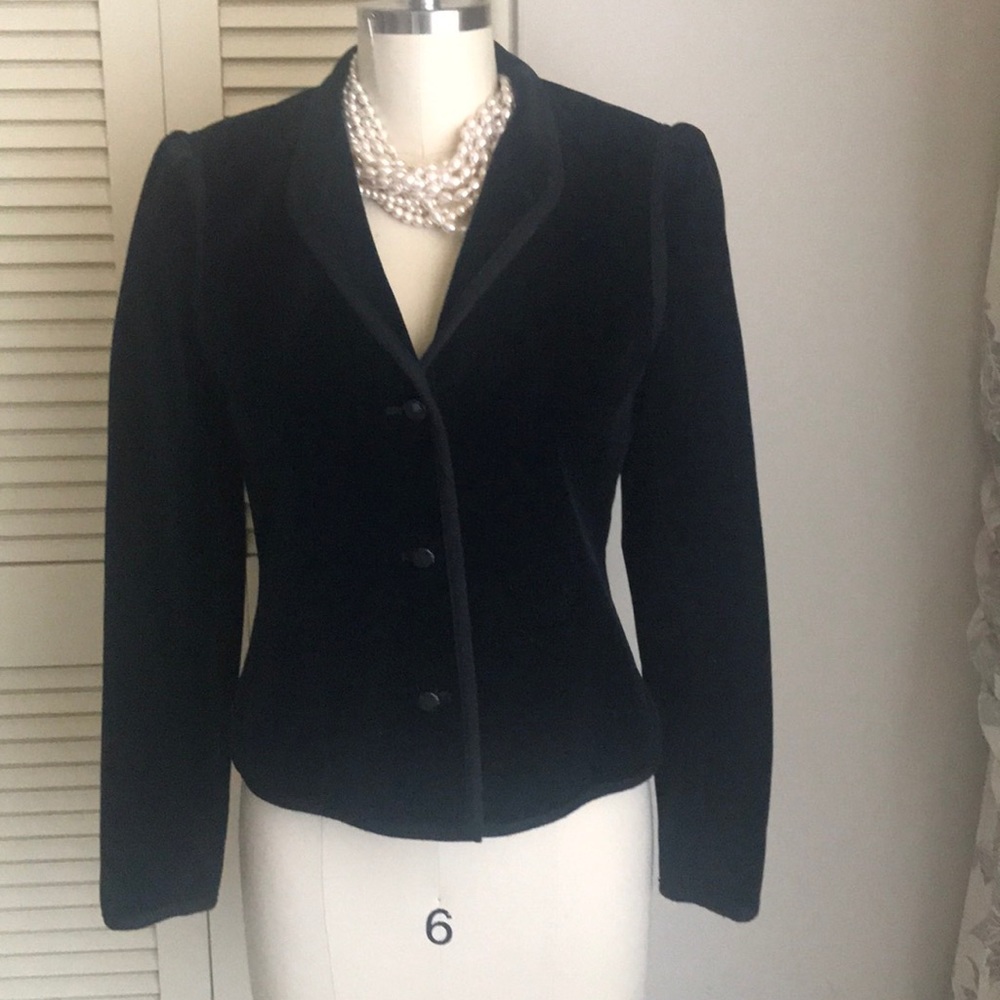 Black velvet Jacket